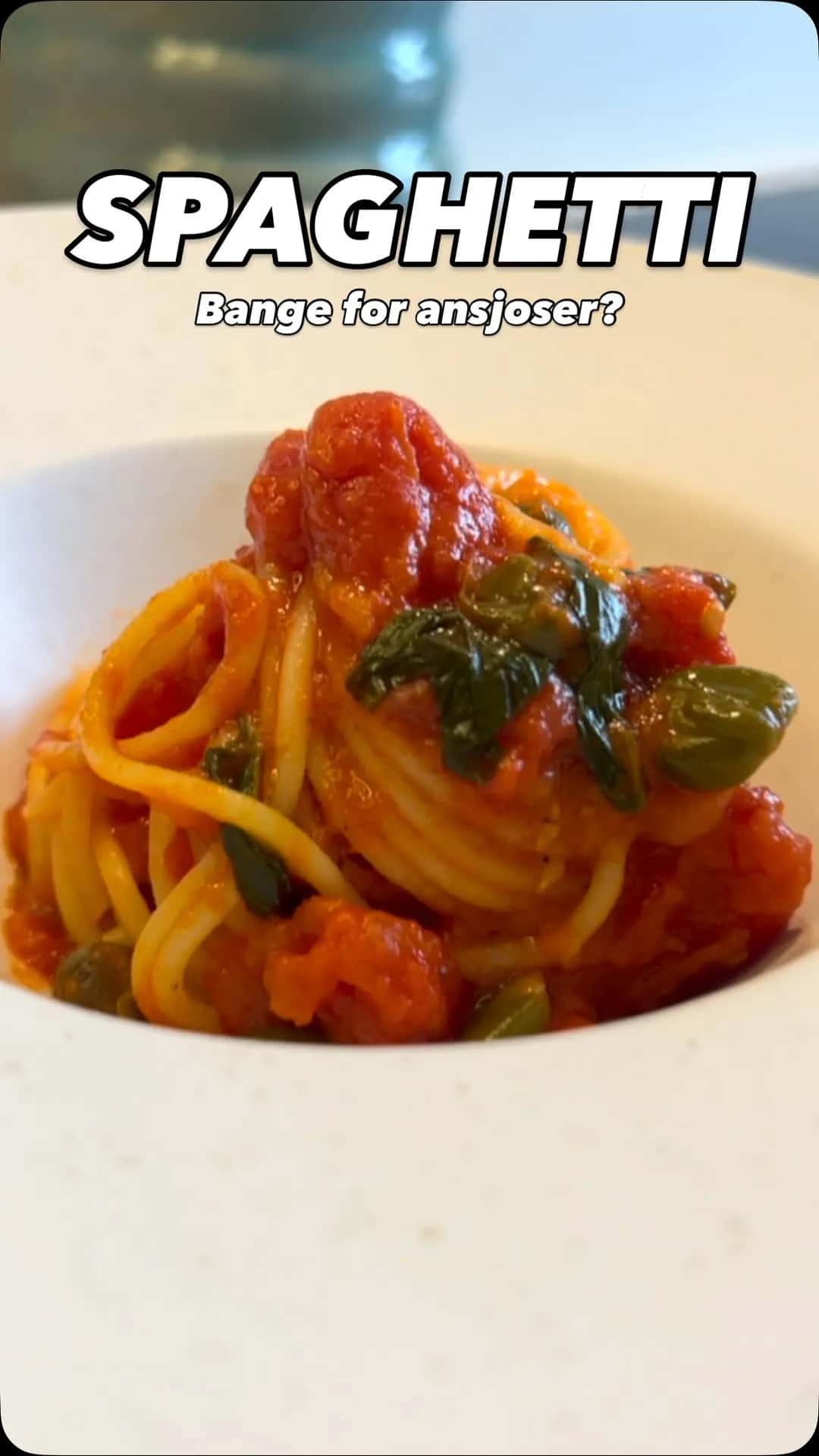 Ansjos-spaghetti