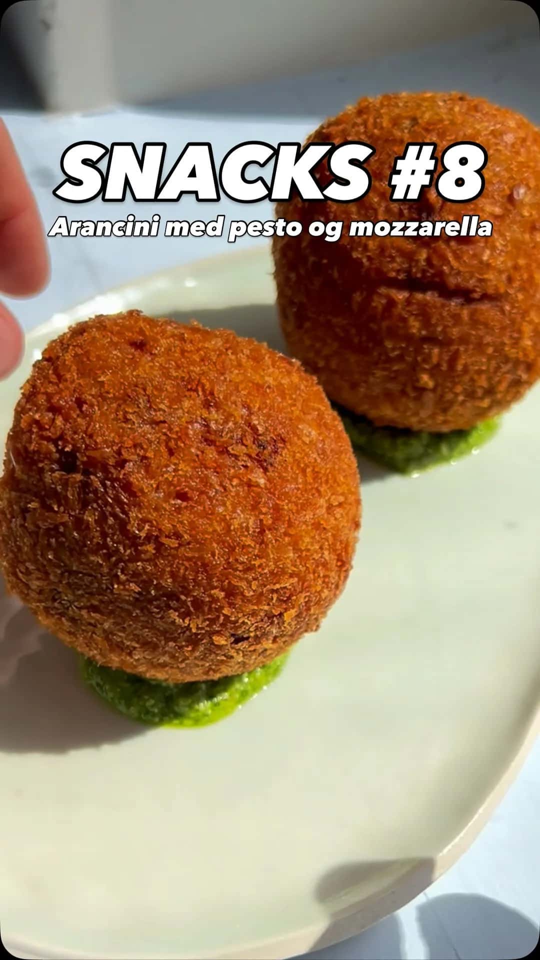 Arancini: reste-risotto forklædt som gyldne snebolde