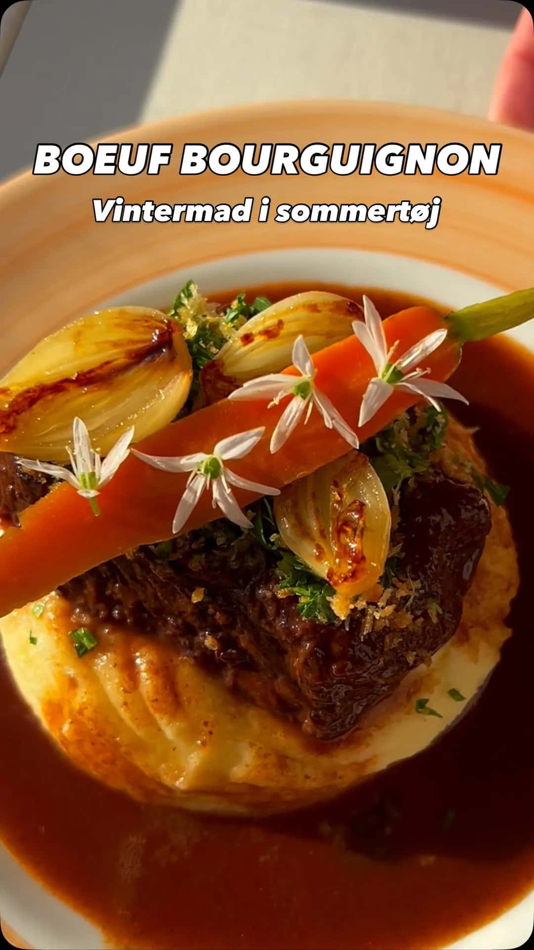Sommerlig Bøf Bourgogne - når simremad pludselig føles let