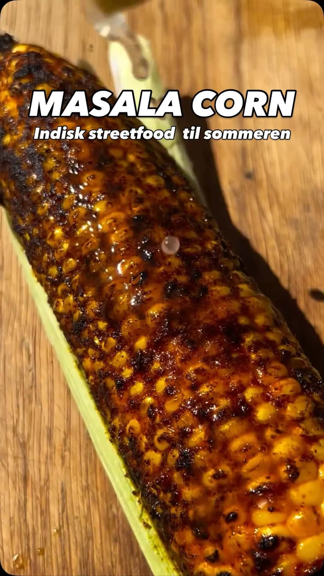Masala Corn - indisk street food på din grill