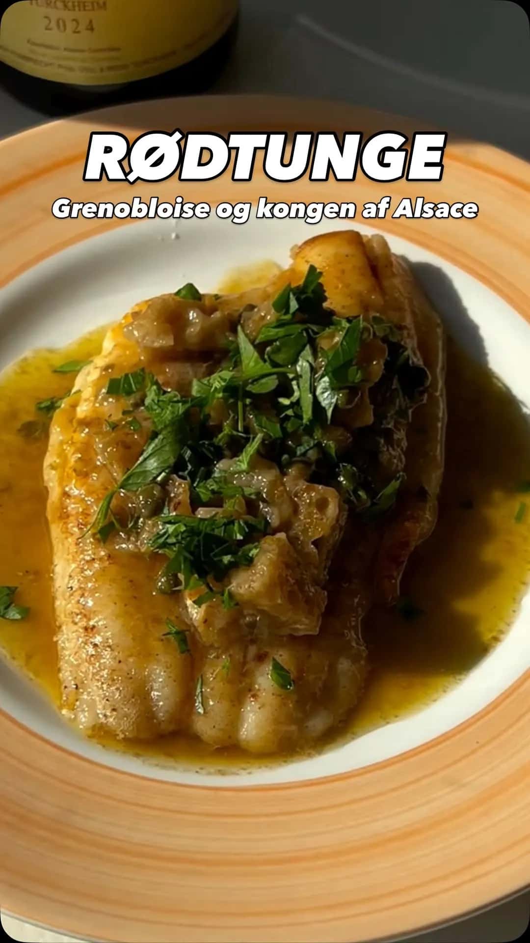 Rødtunge Grenobloise - fransk klassiker med brusende smør og kapers
