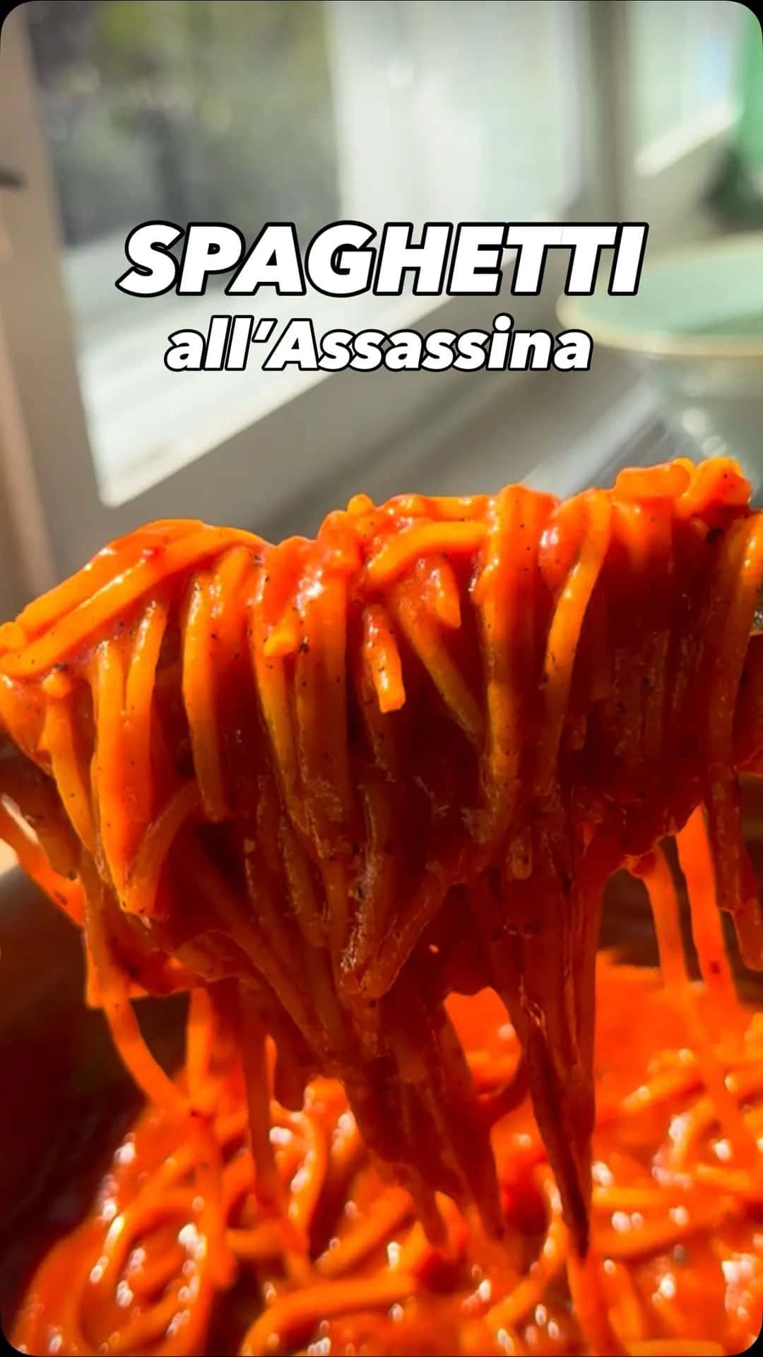 Snigmorderens pasta: Spaghetti all'Assassina