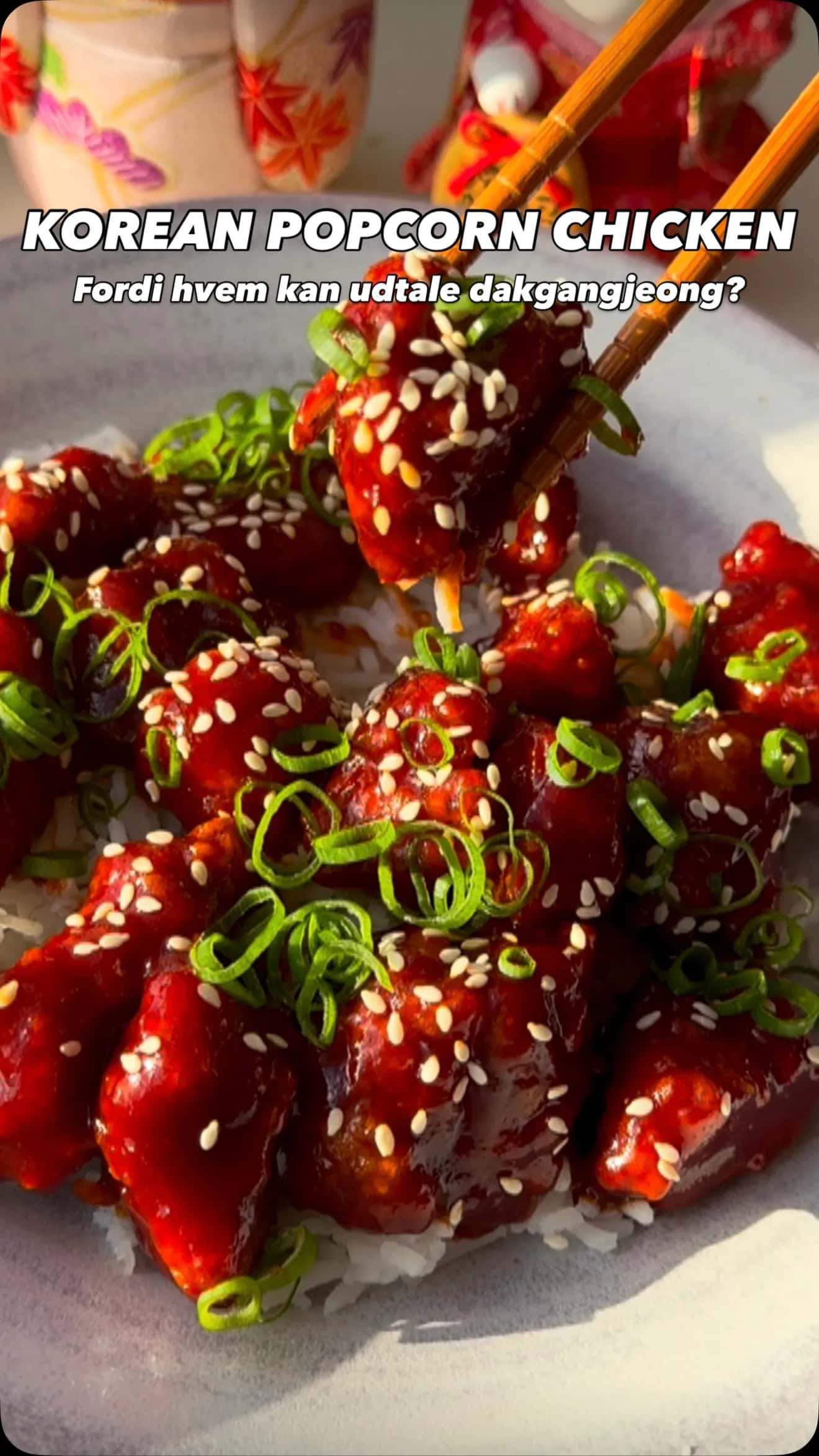 Korean Popcorn Chicken