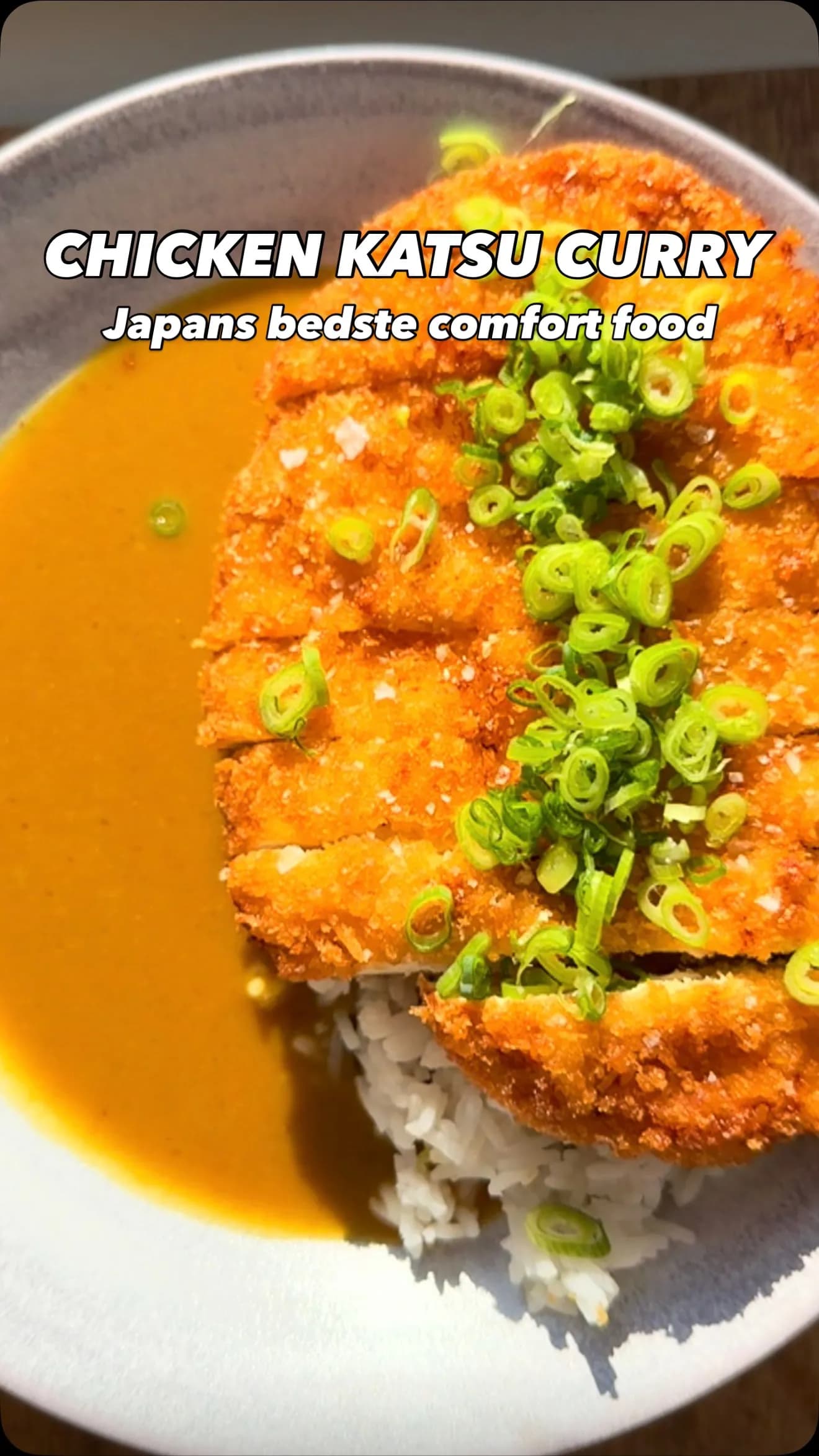 Chicken katsu curry: Mild, sødlig og sprød på én gang
