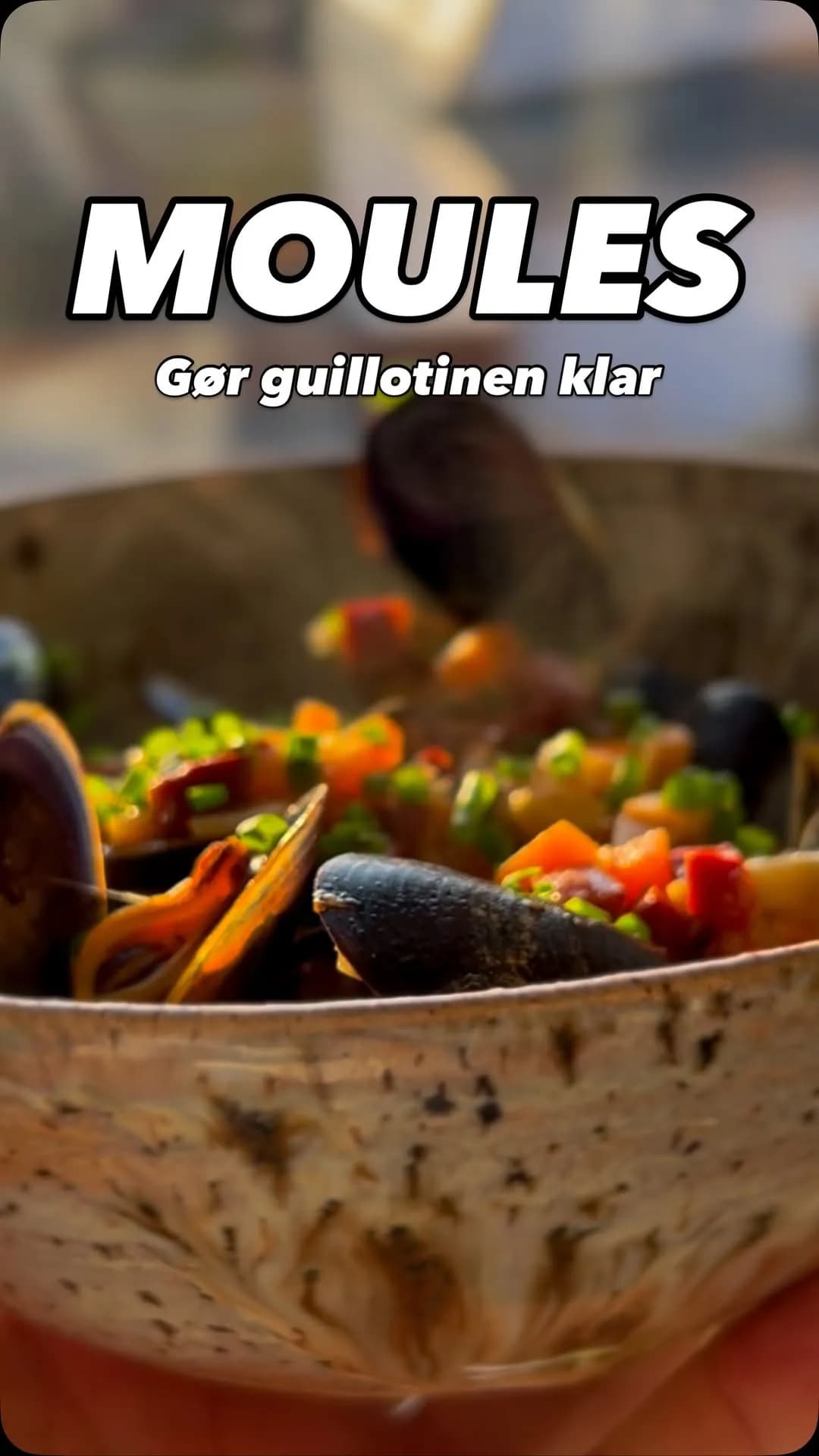 Moules med chorizo 