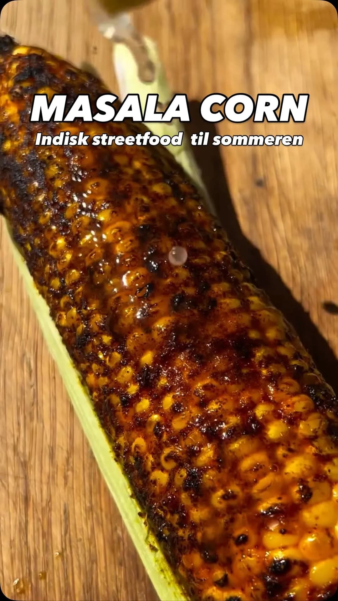 Masala Corn - indisk street food på din grill