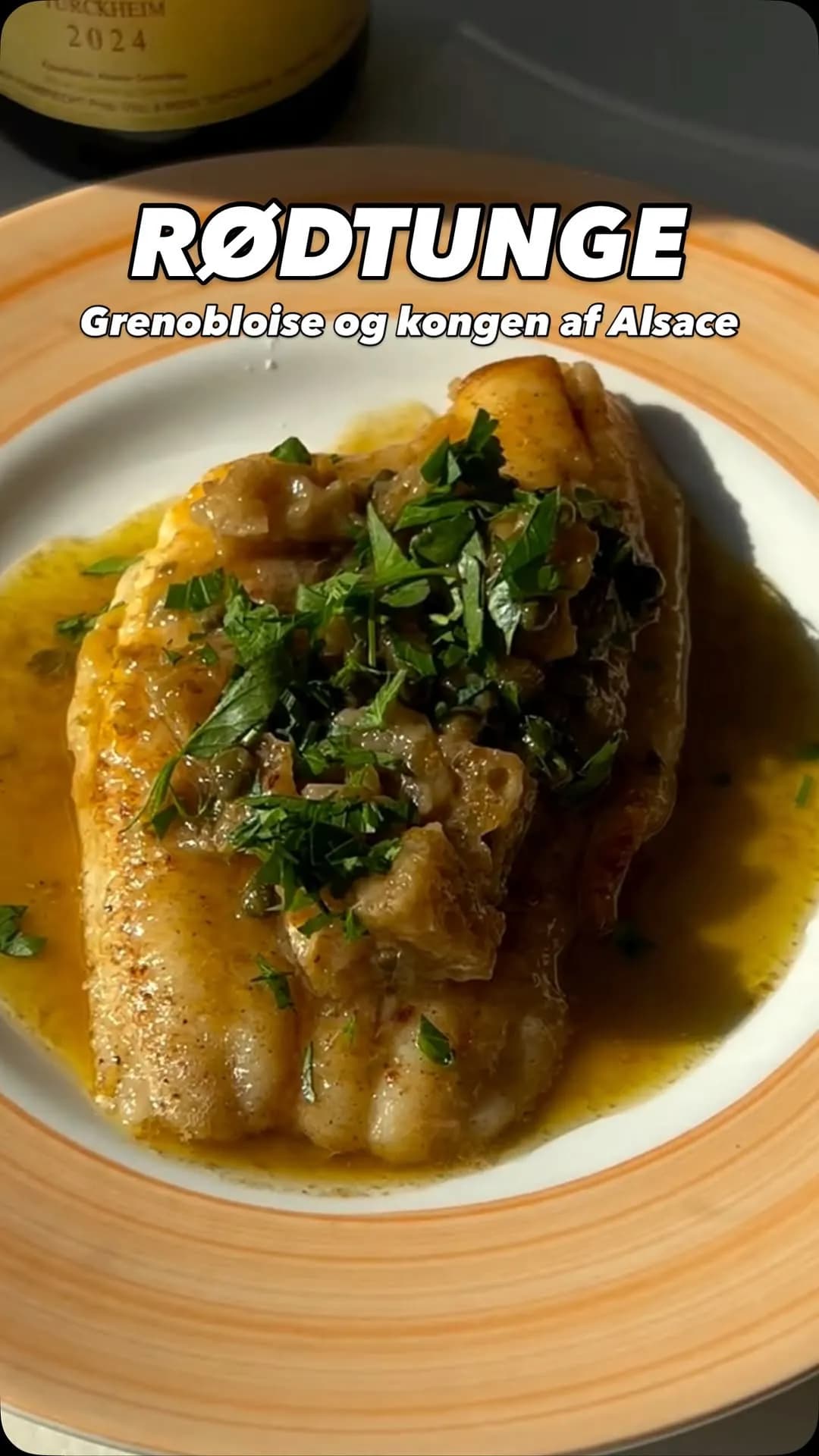 Rødtunge Grenobloise - fransk klassiker med brusende smør og kapers